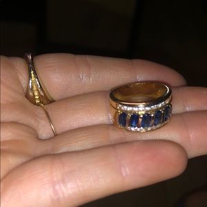 Blue Cypress Ring, never worn, wrong size for me